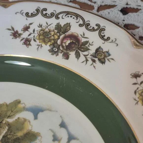 WOOD & SONS Vintage Ascot Ironstone Plate - Picture 9 of 11